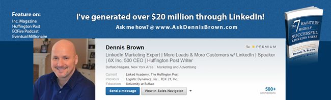 dennis brown linkedin header