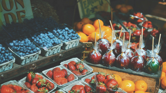 fruit stand