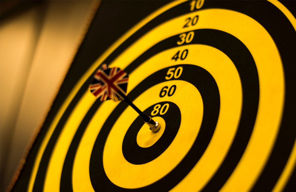 Methods to Achieve Goals Bullseye