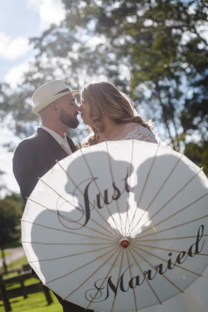 Wedding Shadow pose shot by perfect moment