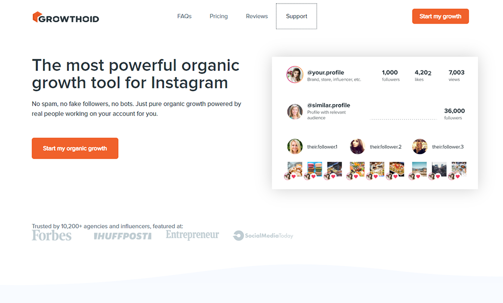 Growthoid - Organic Instagram Growth