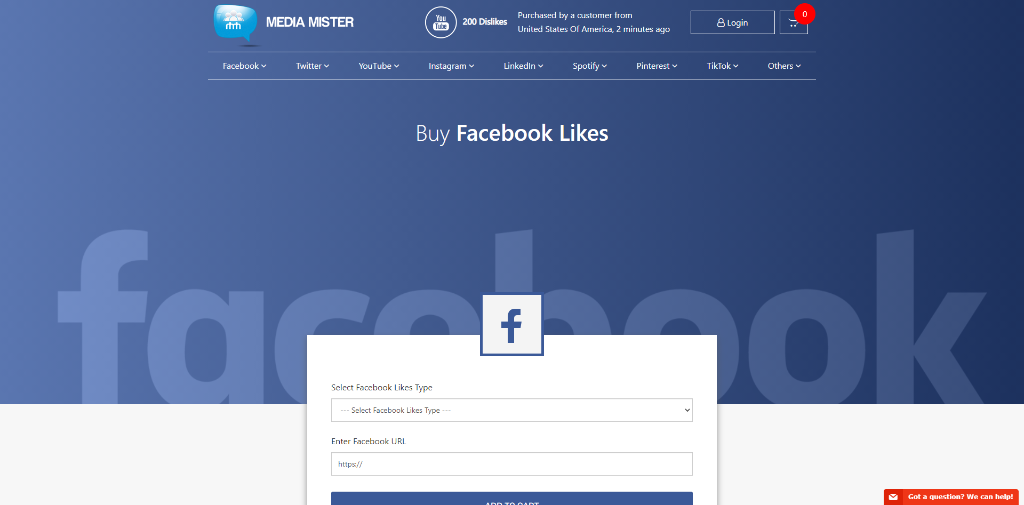 Media Mister - Buy Facebook Likes & Followers