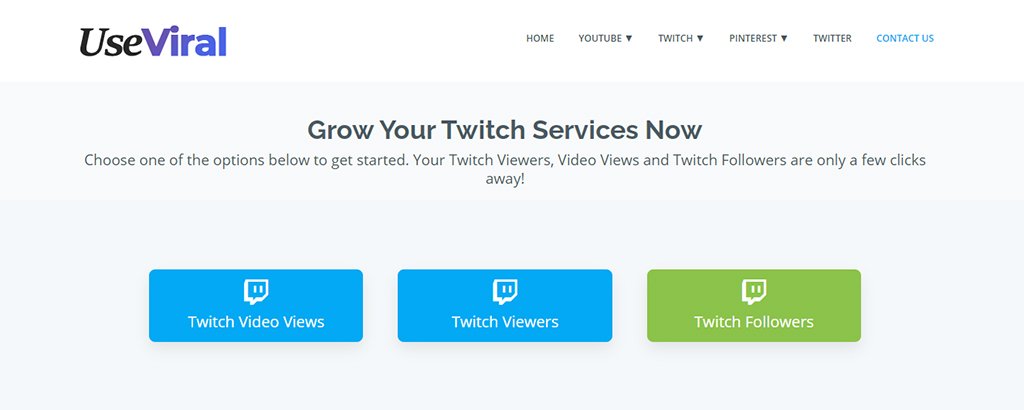 UseViral - Twitch Promotion Service