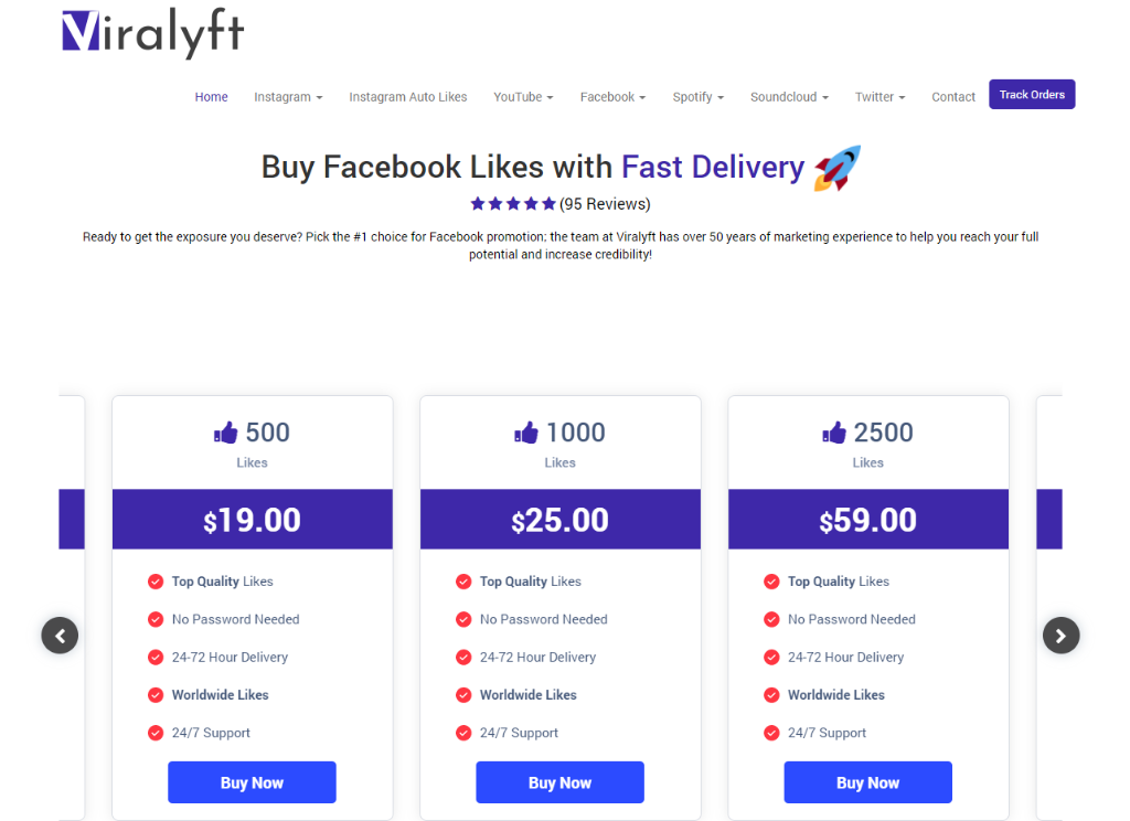 Viralyft Facebook