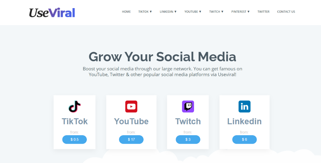 UseViral - Buy Clubhouse Followers