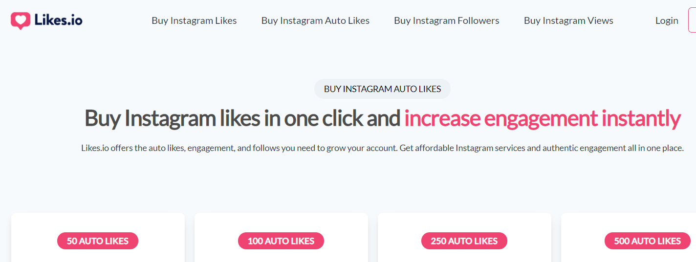 Likes.io - Instagram auto liker