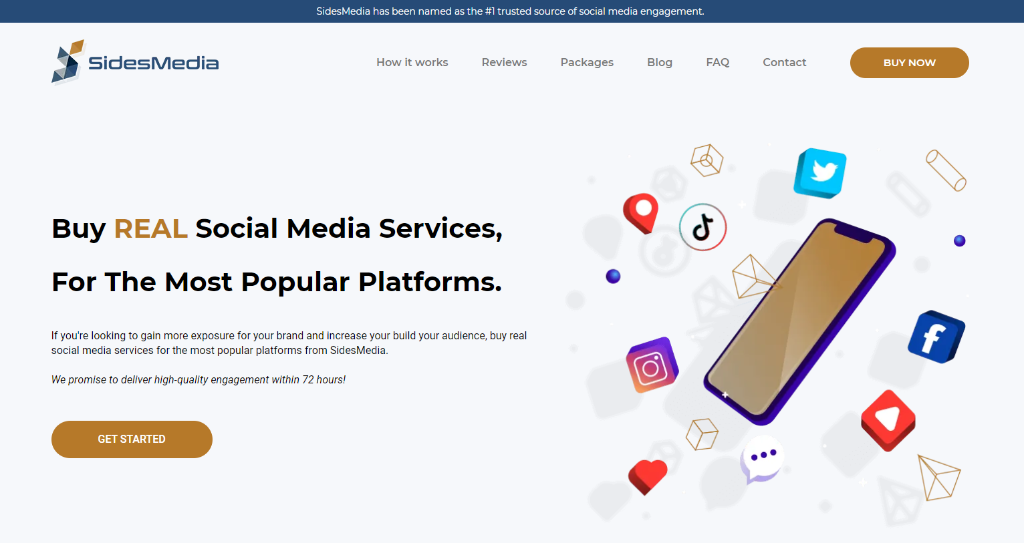 SidesMedia - Buy Twitter Followers