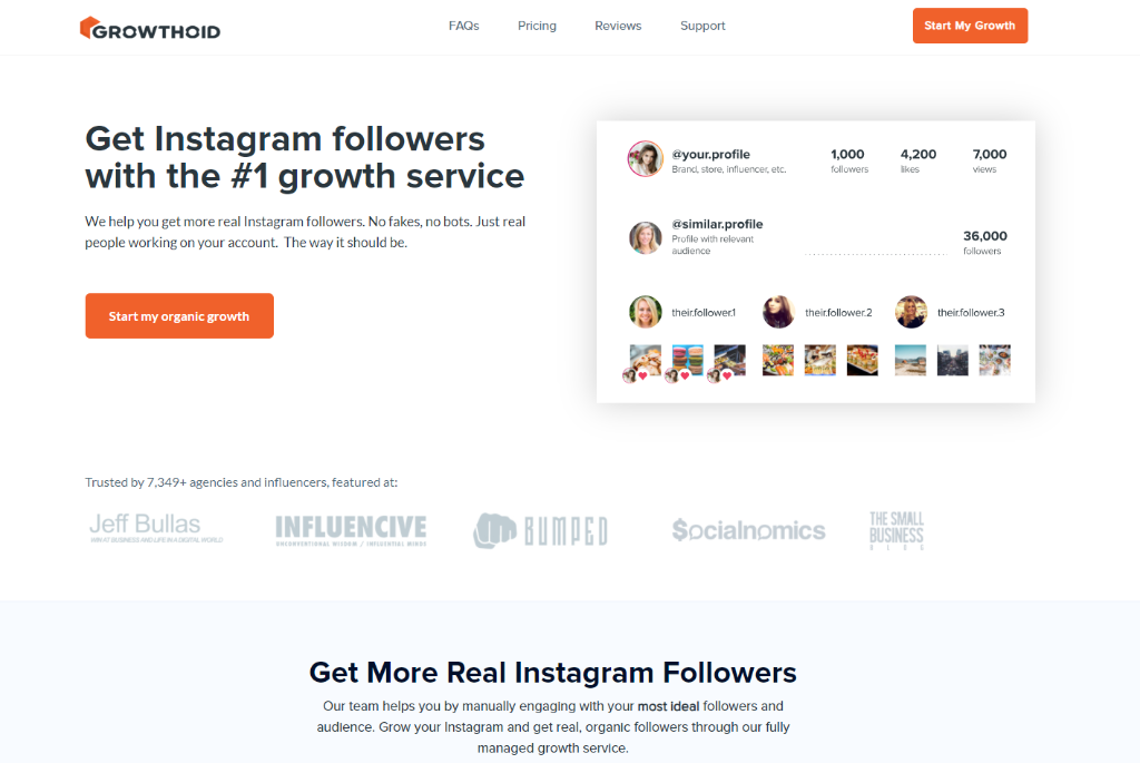 Buy Real Instagram Followers with Growthoid