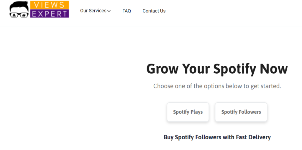 ViewsExpert - buy spotify followers