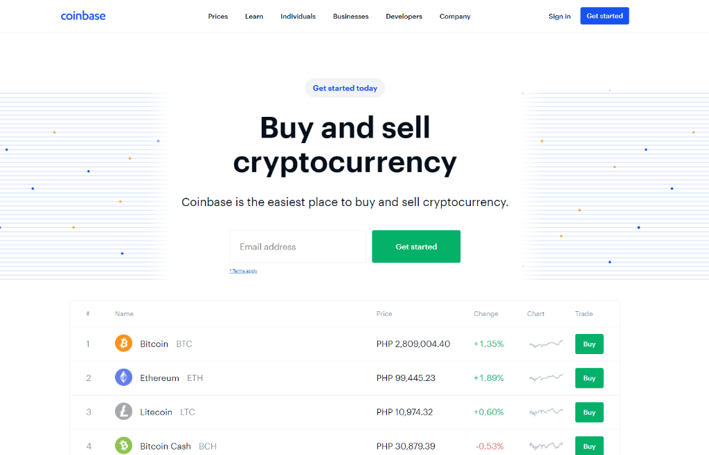 Coinbase Alternatives