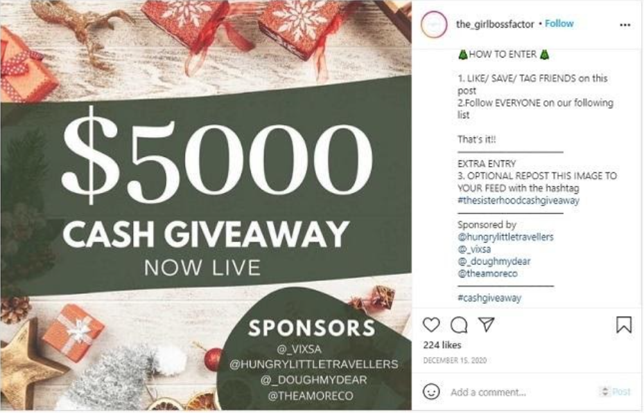 $5,000 Giveaway