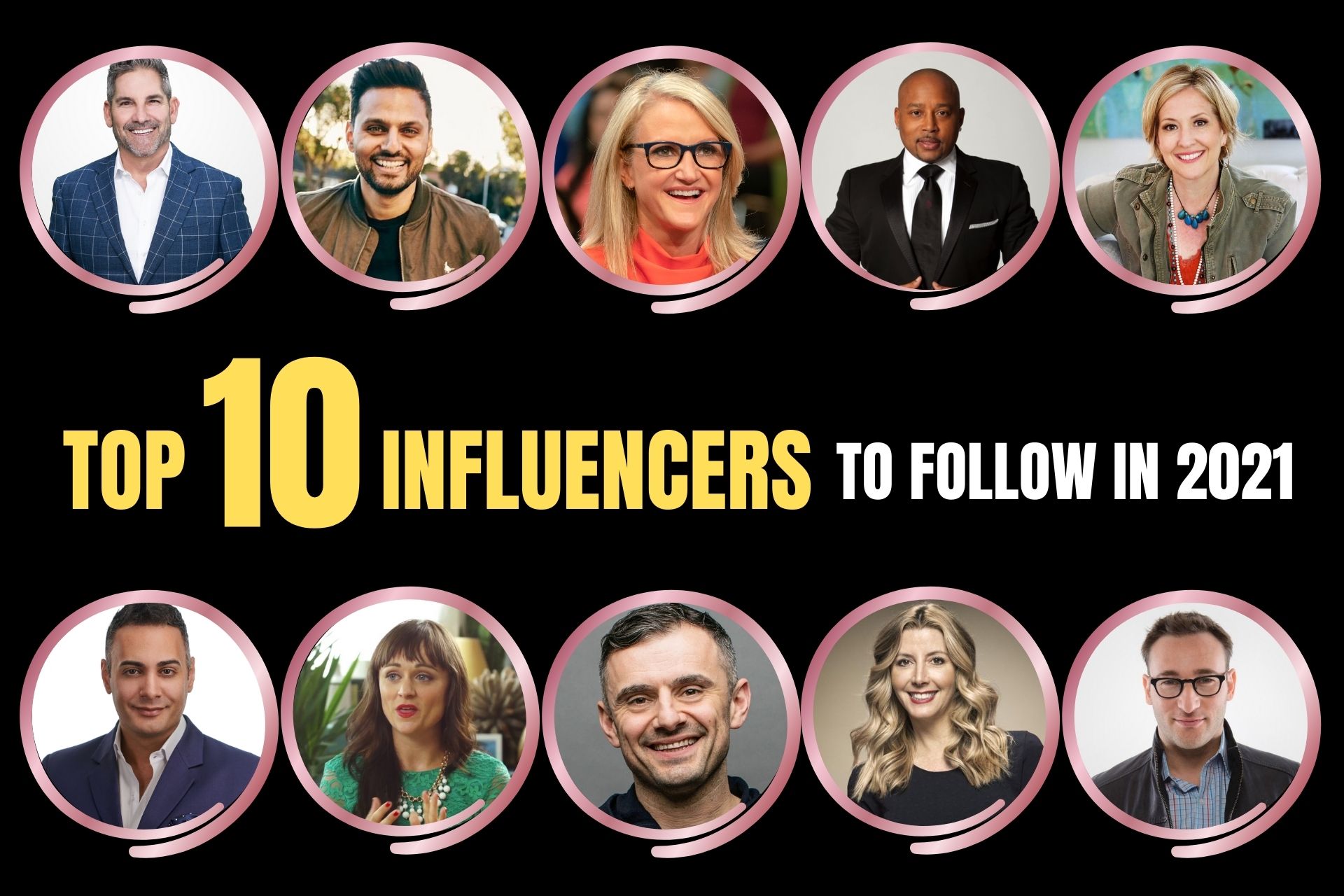 Top 10 Influencers to Follow in 2021 - AffiliateDailyNews.com