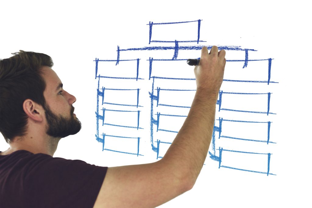 entrepreneur, businessman, organization chart