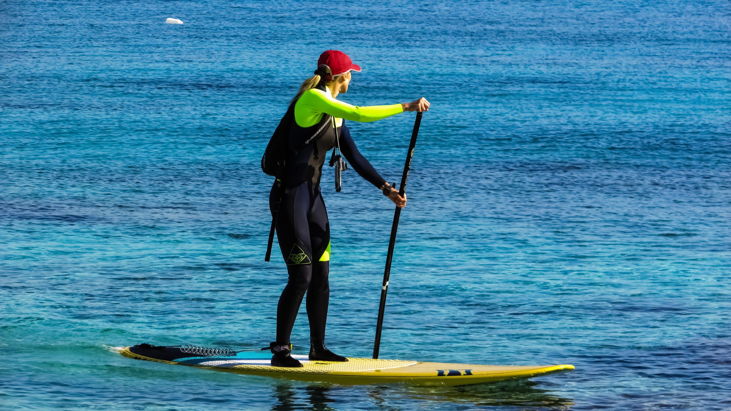 paddleboarding, sport, paddle