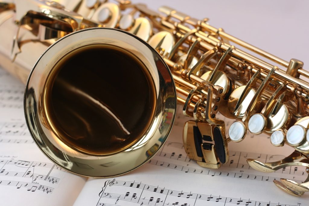 saxophone, instrument, music