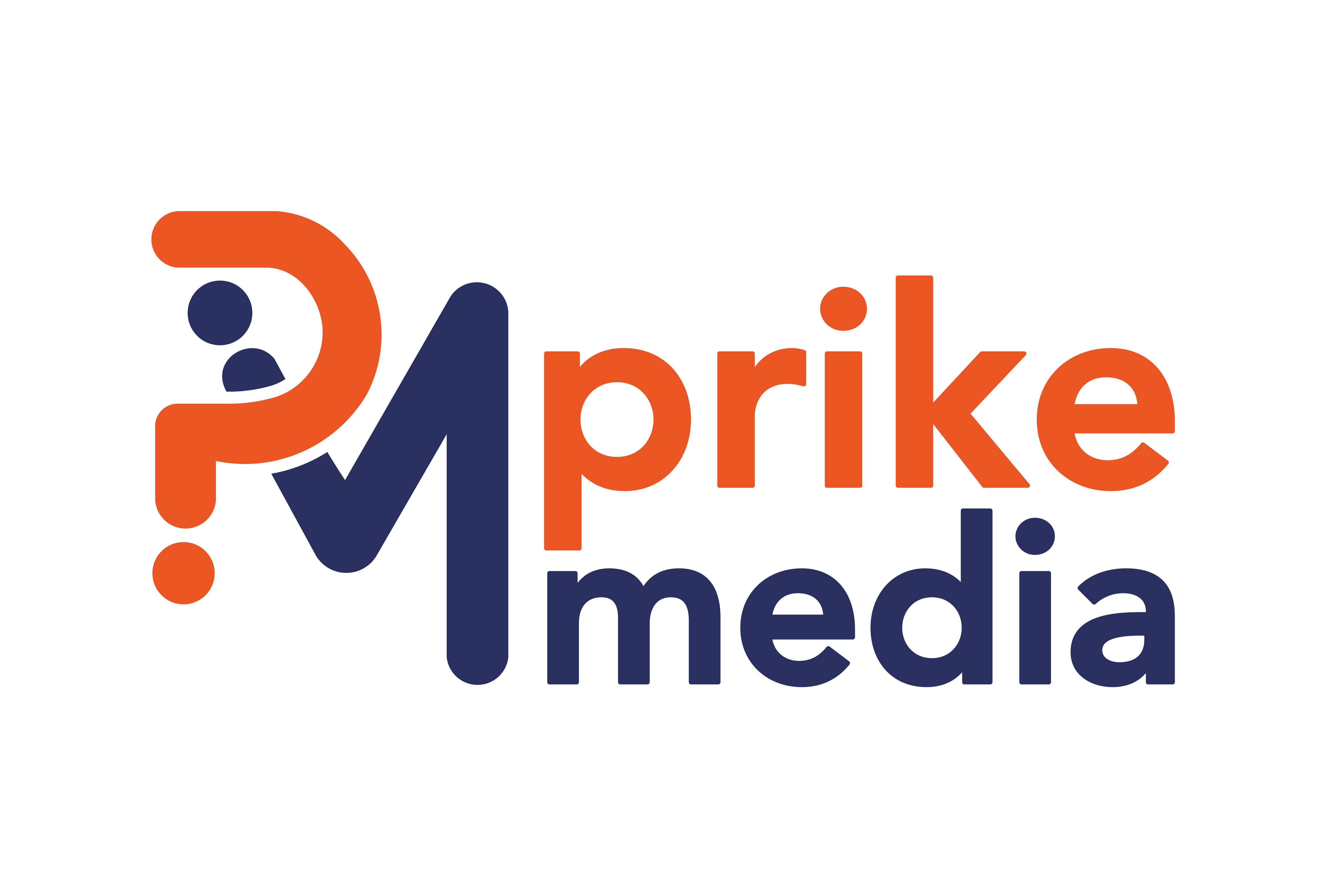 prike media, prike media logo, logo