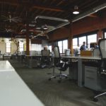 office, startup, tables