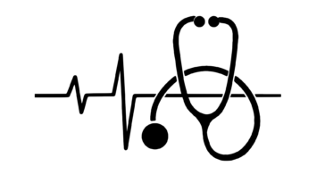 stethoscope, icon, medical