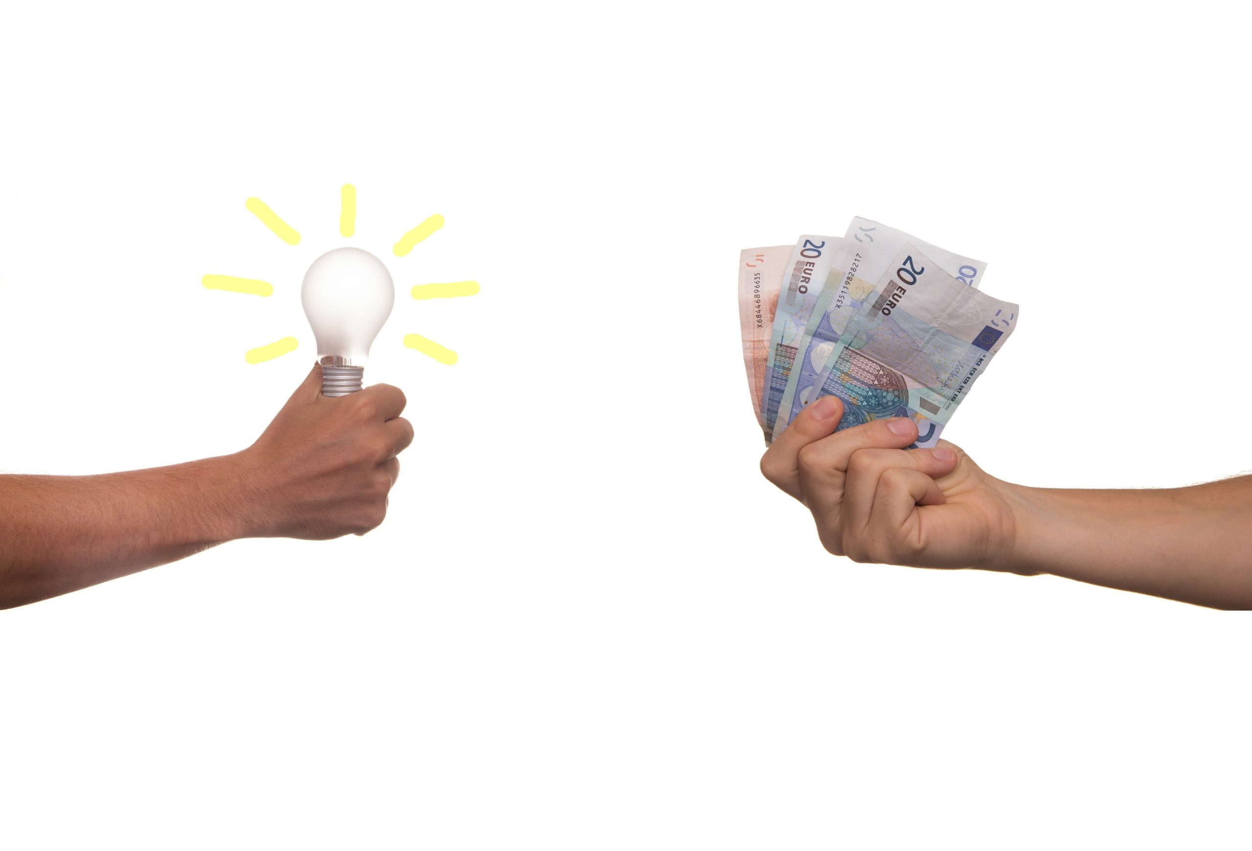 business idea, investment, bulb
