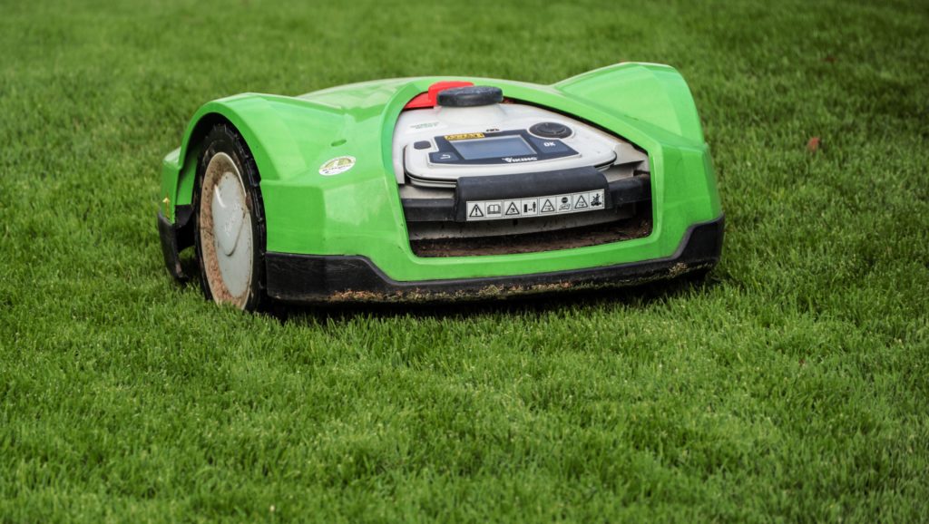 lawn mower, lawn, robotic lawnmower