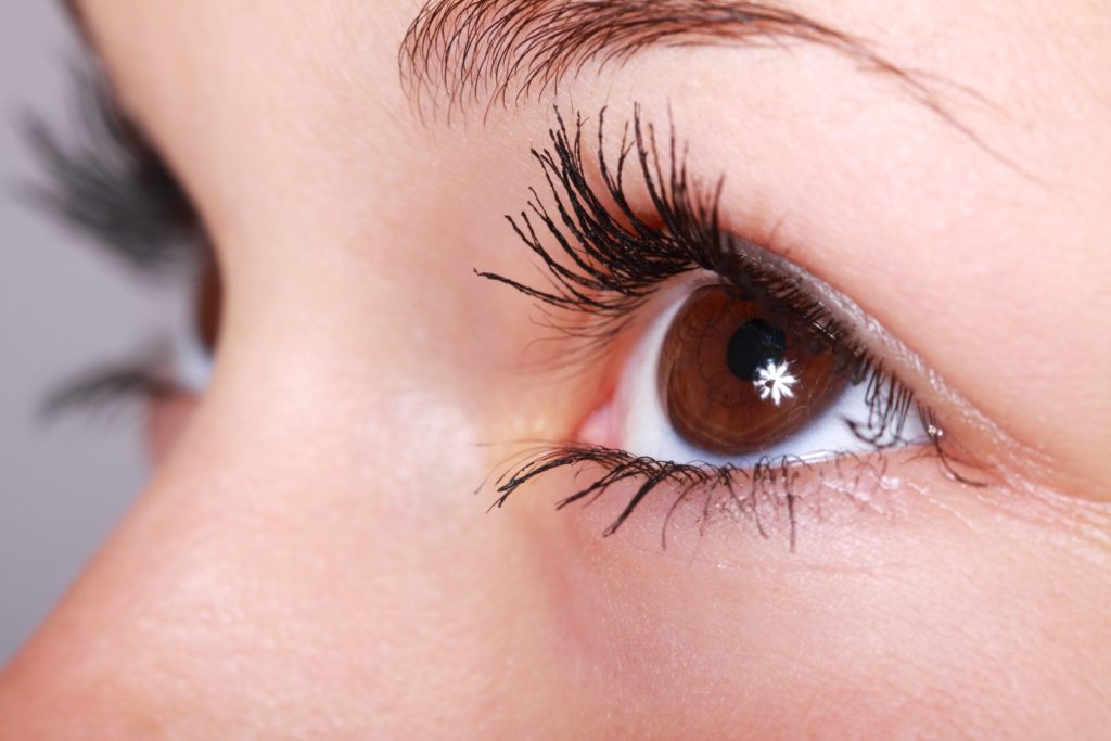 woman, beauty, eyelashes