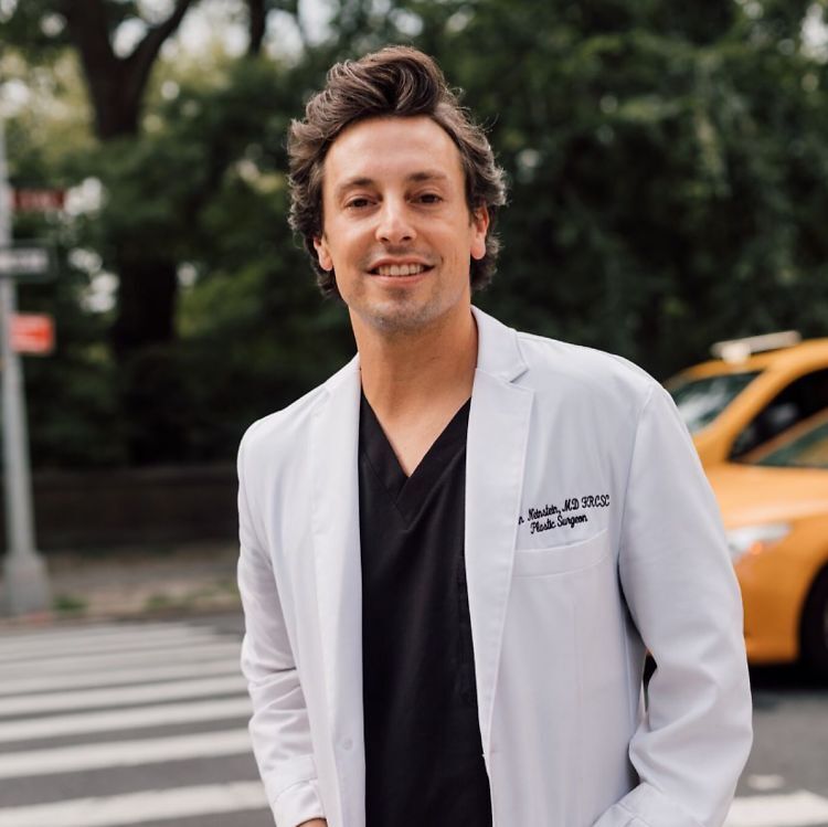 Dr. Ryan Neinsten as founder of Neinstein Plastic Surgery